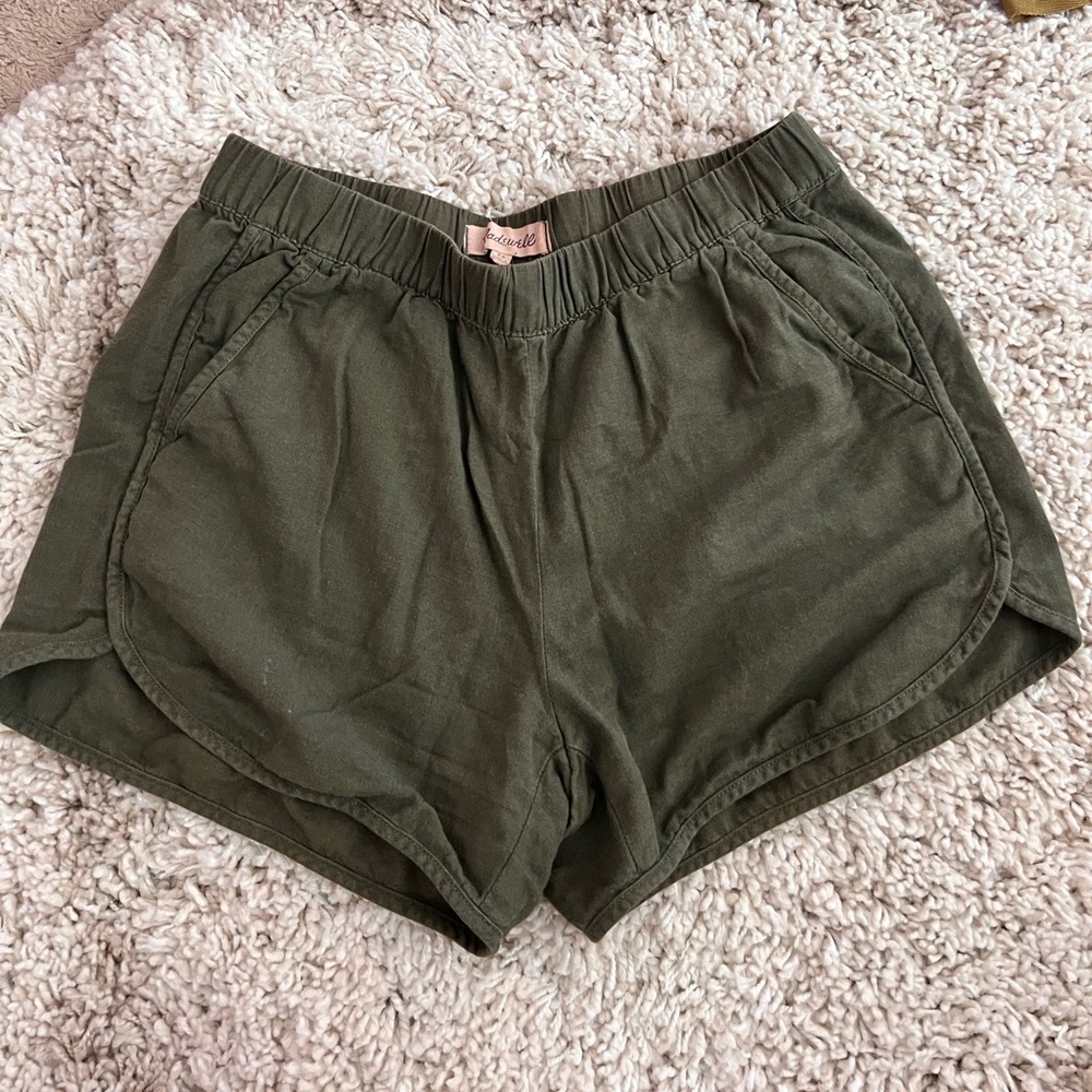 Madewell Green Shorts